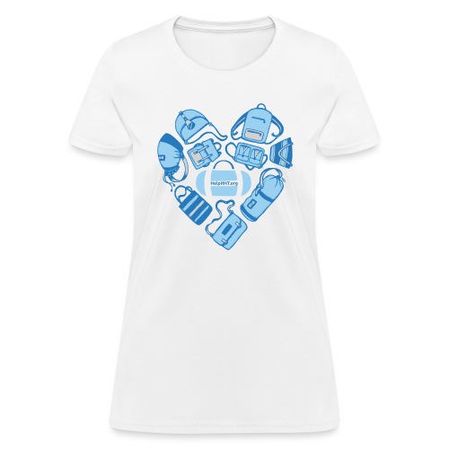 Heart Tee Design 2 - Women's T-Shirt