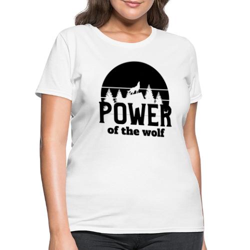 Power Of The Wolf - Women's T-Shirt