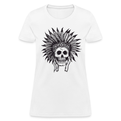 Indian Skull - Women's T-Shirt