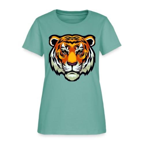 Tiger Fashion Feline Animal, Tiger Willing Success - Women's T-Shirt