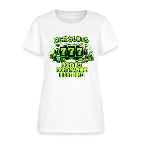 OCR Slots right bet, right machine, right time - Women's T-Shirt