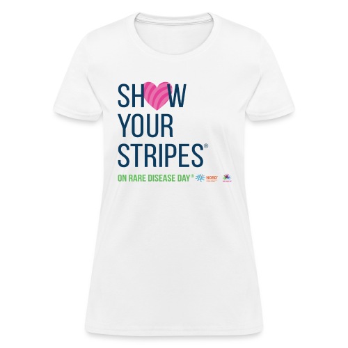 Show Your Stripes for Rare Disease Day! - Women's T-Shirt