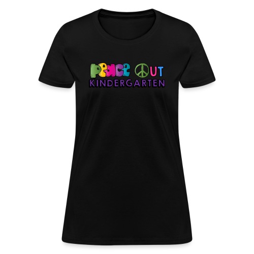 peace out k png - Women's T-Shirt
