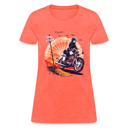 City or Country Motorbike Ride - Women's T-Shirt