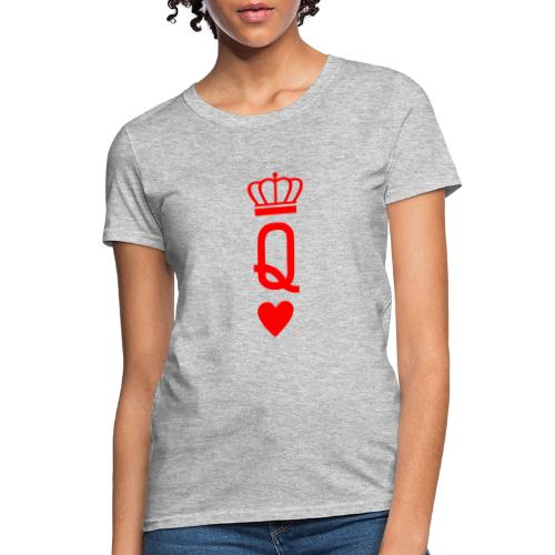 Queen of Hearts - Women's T-Shirt