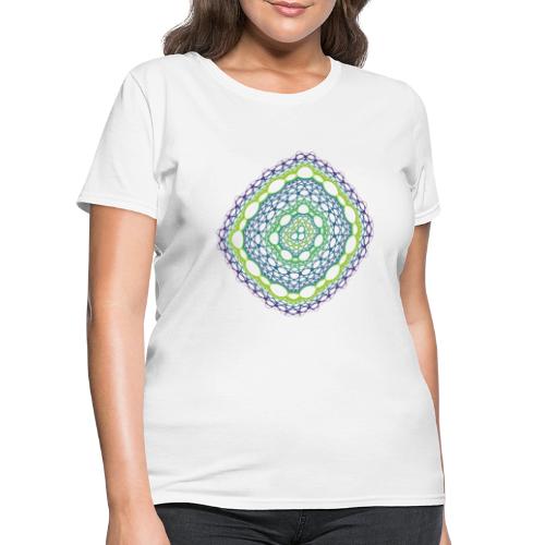 Emerald weave spun from the chaos 5320viridis - Women's T-Shirt