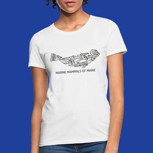 MMoME Shell Seal-Black - Women's T-Shirt