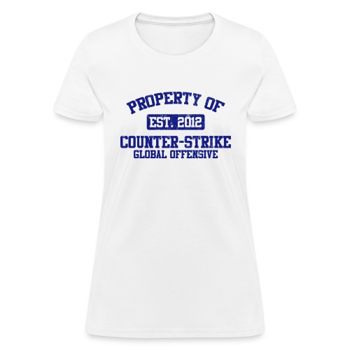 property of csgo design png - Women's T-Shirt