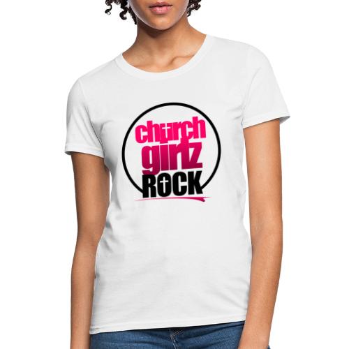 church girlz rock - Women's T-Shirt