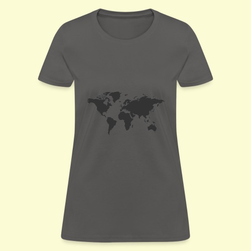 map of the world - Women's T-Shirt