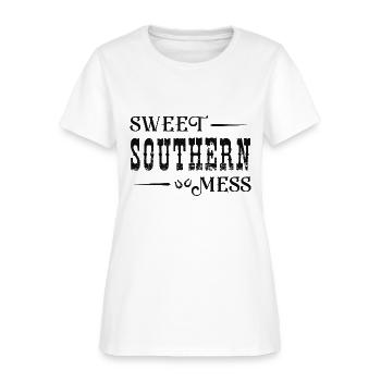 Sweet Southern Mess - Women's T-Shirt - white - Front