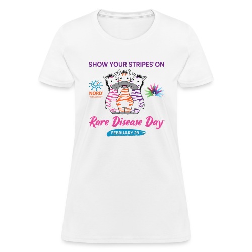 Rare Disease Day Show Your Stripes - Women's T-Shirt
