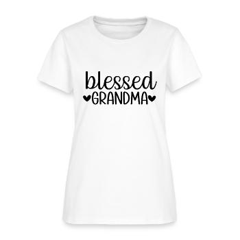 grand-mère bénie, grand-mère drôle, cadeau pour grand-mère - T-shirt Femme - blanc - Devant