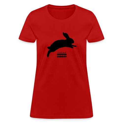 Rabbyt and Fence - Women's T-Shirt