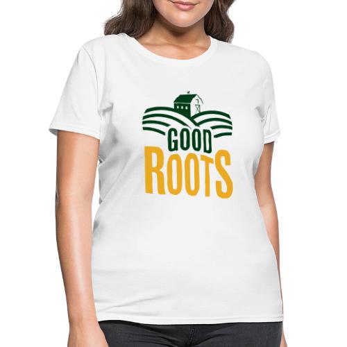 Good Roots Color Logo - Women's T-Shirt