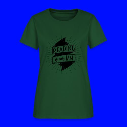 Reading Is My Jam Teacher T-Shirts - Women's T-Shirt