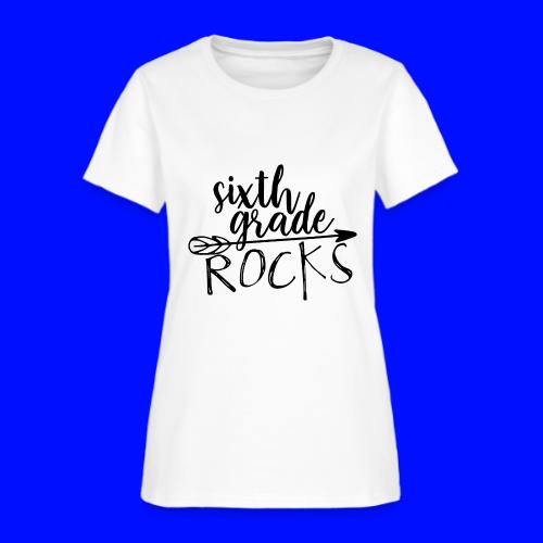 Sixth Grade Rocks Teacher T-Shirts - Women's T-Shirt