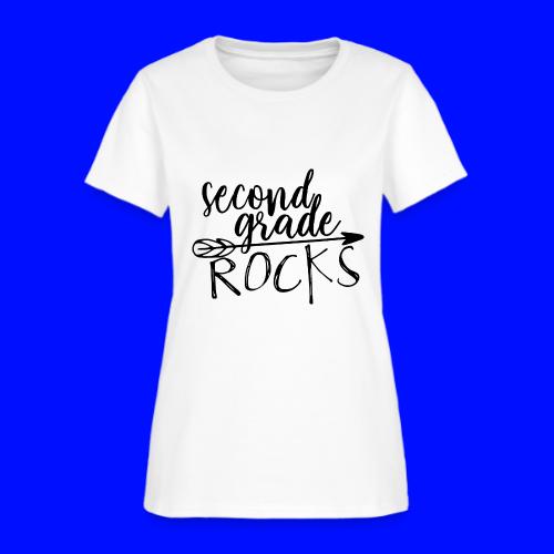 Second Grade Rocks Teacher T-Shirts - Women's T-Shirt