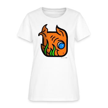 AppPals Series 1 Godlie the Goldfish - Women's T-Shirt - white - Front