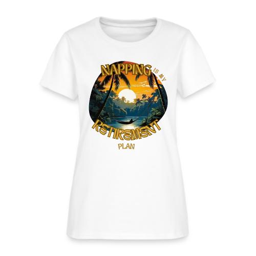 Napping is My Retirement Plan - Women's T-Shirt