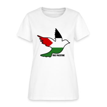 Free palestine - Women's T-Shirt - white - Front