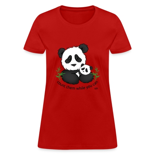 SnuggleCoats_panda - Women's T-Shirt