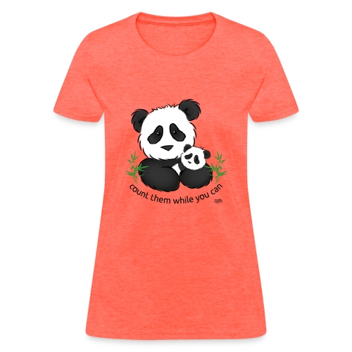 SnuggleCoats_panda - Women's T-Shirt