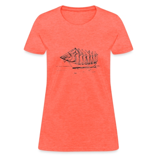 Seven-mast yacht - Women's T-Shirt