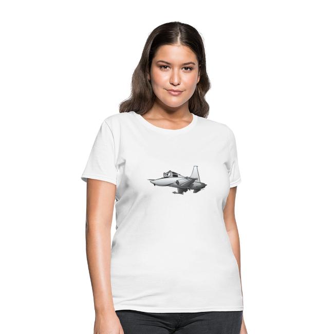 Military Fighter Jet Airplane Cartoon