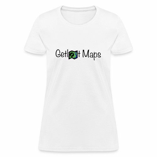 Getlost Maps Logo - Women's T-Shirt