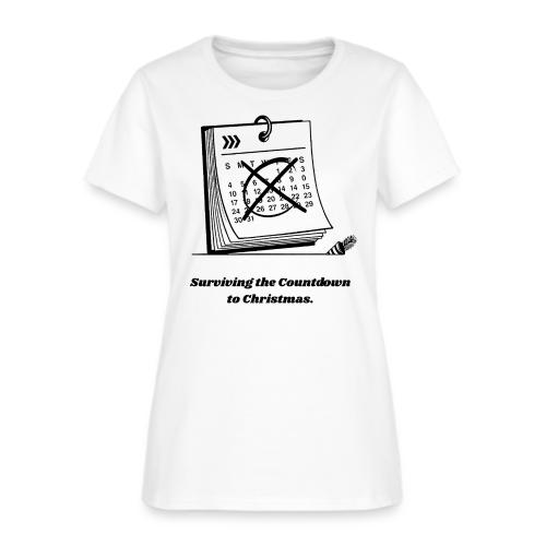 Countdown to Christmas T-Shirt - Women's T-Shirt