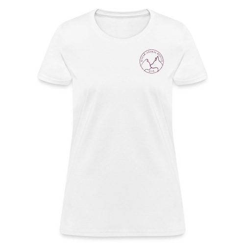 Merch with Maroon Logo - Women's T-Shirt