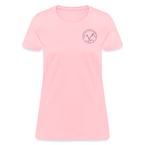 Merch with Maroon Logo - Women's T-Shirt