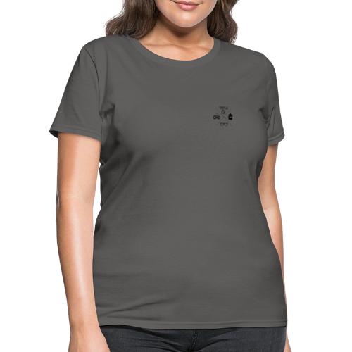 Triple G Crest - Black Design - Women's T-Shirt
