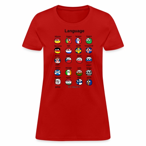 Languages - Women's T-Shirt