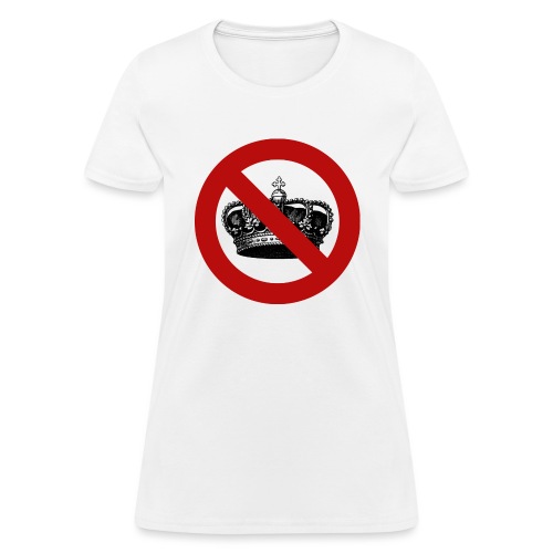 anti mornarchy - Women's T-Shirt
