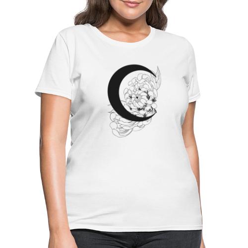 Moon Peonies - Women's T-Shirt
