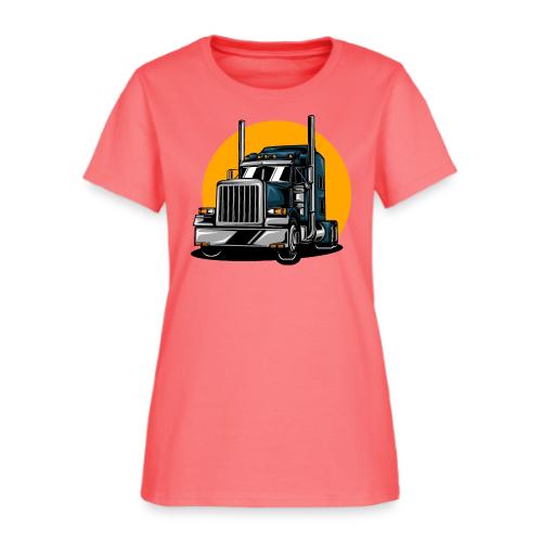 Tractor Trailer - Women's T-Shirt