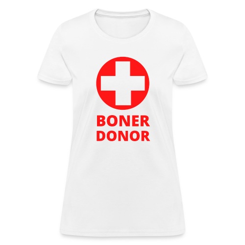 BONER DONER - Red Cross - Women's T-Shirt