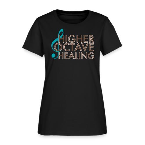 Higher Octave Healing Logo - Women's T-Shirt