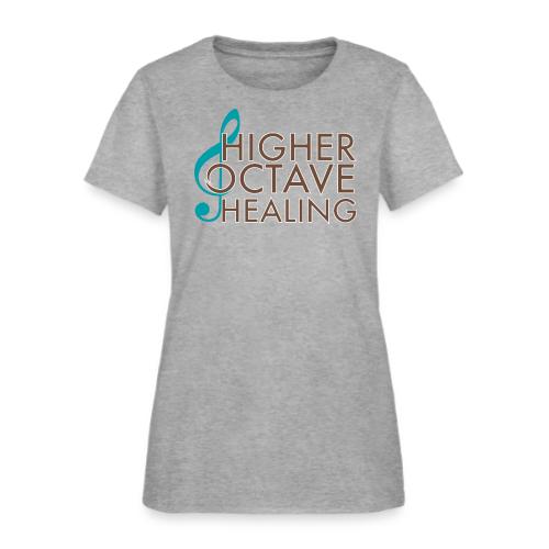 Higher Octave Healing Logo - Women's T-Shirt