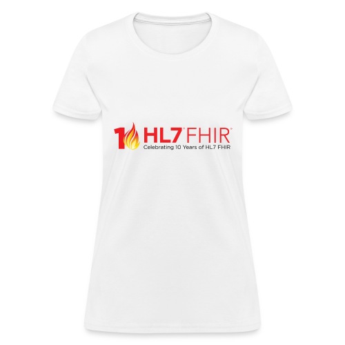 10th Anniversary of HL7 FHIR - Women's T-Shirt