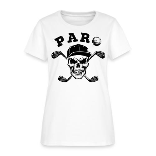 PAR Skull - Golf Gag Gift Tee for Men Cool Vintage - Women's T-Shirt