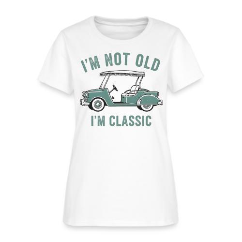 Unisex T-Shirt Classic Golf Cart Funny Saying Tee - Women's T-Shirt