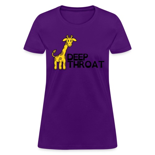Deep Throat - Giraffe - Women's T-Shirt