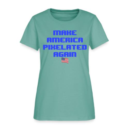 Pixelated America - Women's T-Shirt