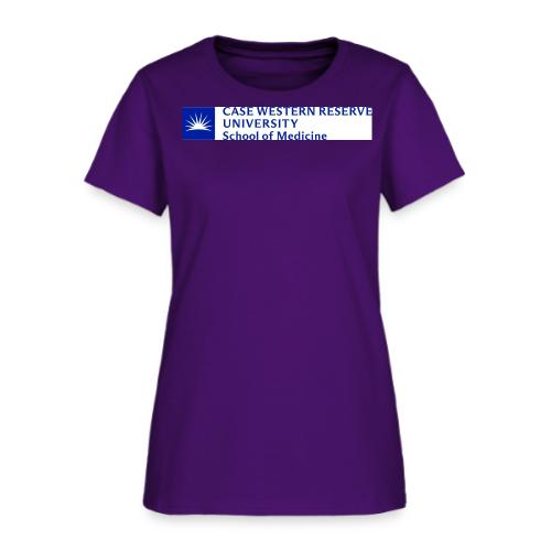 SOM New logo CWRU CMYK BLUE - Women's T-Shirt