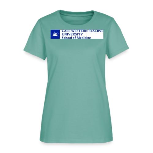 SOM New logo CWRU CMYK BLUE - Women's T-Shirt