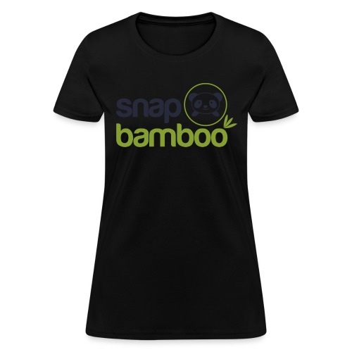 Snap Bamboo Square Logo Branded - Women's T-Shirt