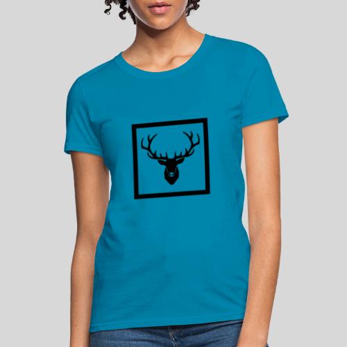 Deer Squared BoW - Women's T-Shirt
